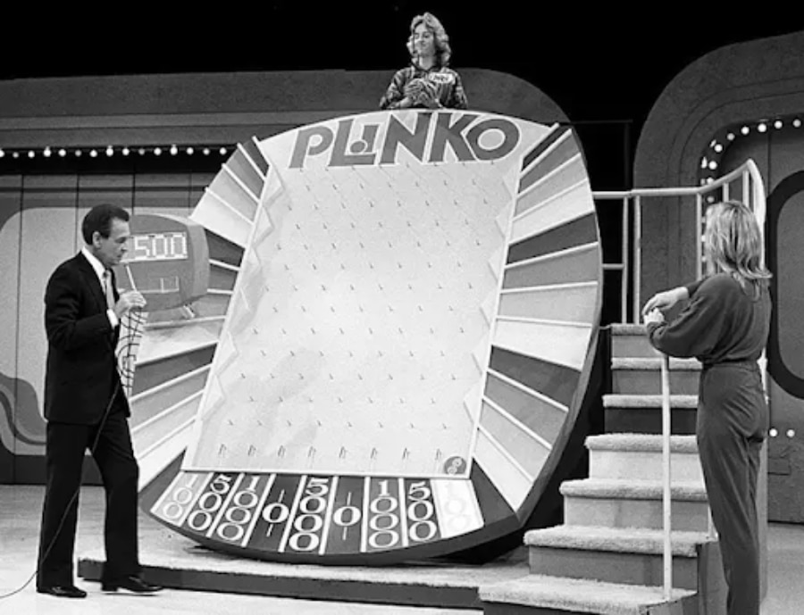 Plinko game