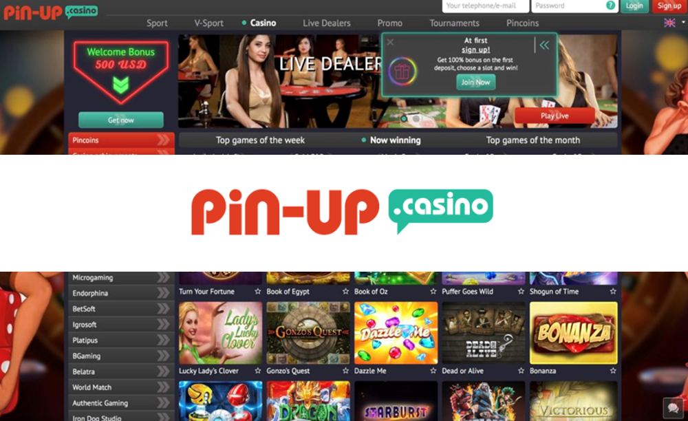 pin-up casino giri?