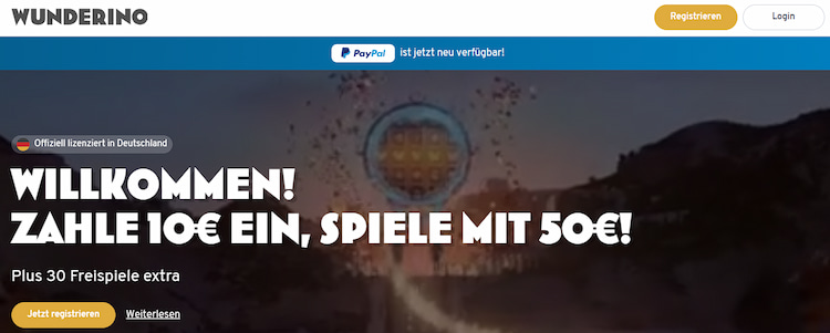 Wunderino bewertung