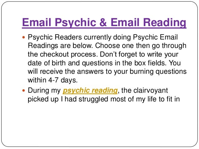 phone psychic