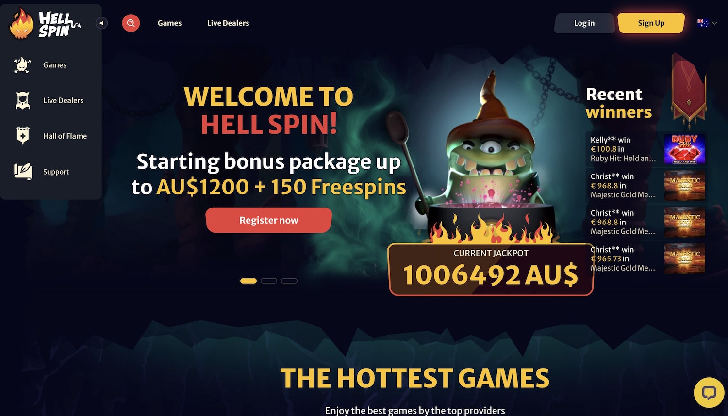 hellspin casino no deposit